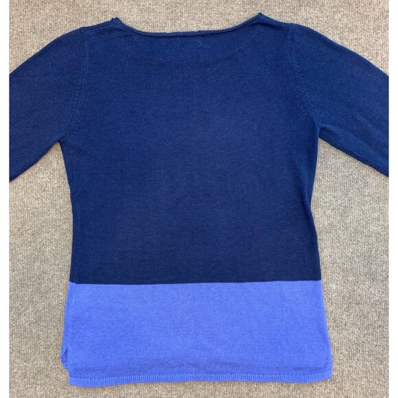 Old Navy Sweater Womens M Long Sleeve Roll Neck Color-Block Pullover Casual Knit - Picture 3 of 8